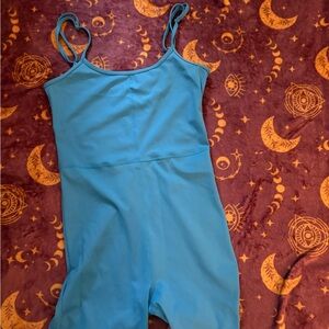 Workout Jumpsuit - Bright Blue